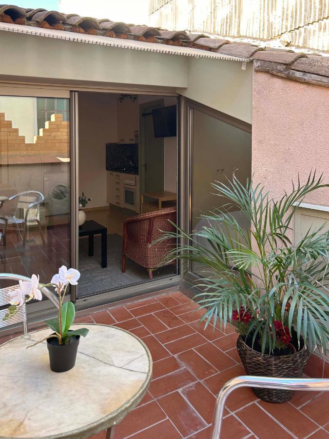 Sf Apartamento Centrico Con Terraza Terrassa Bagian luar foto